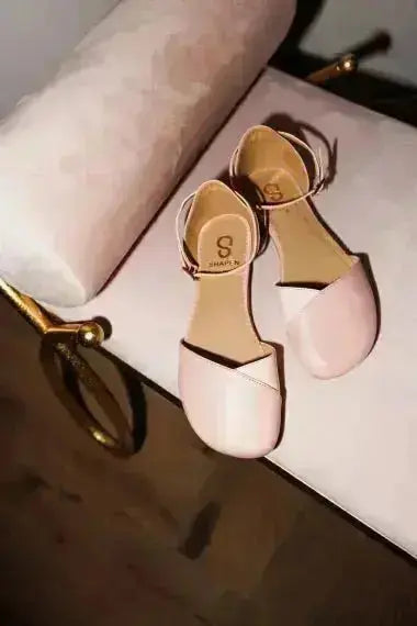Shapen – Poppy Rose - Bailarinas abiertas barefoot rosas para mujer