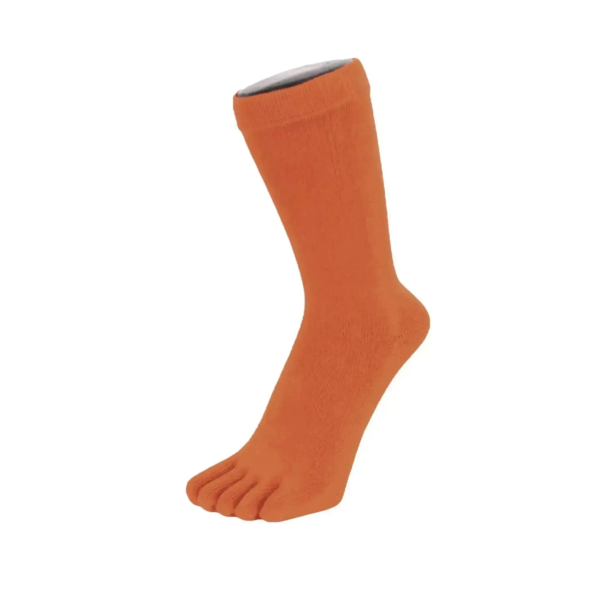 TOETOE - Calcetines de dedos de media caña - Tallas 35-46 - Orange