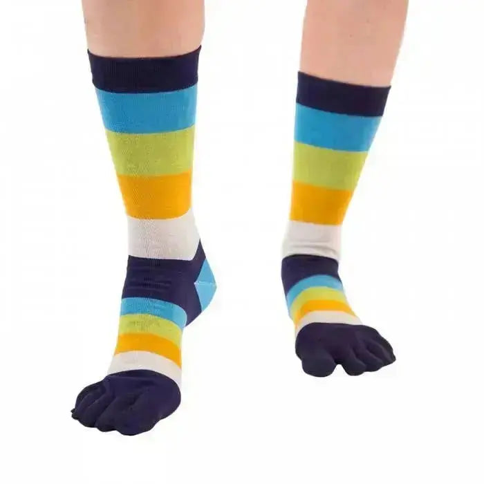 TOETOE - Calcetines de dedos para hombre - MNF Turquoise - Tallas 41 a 49