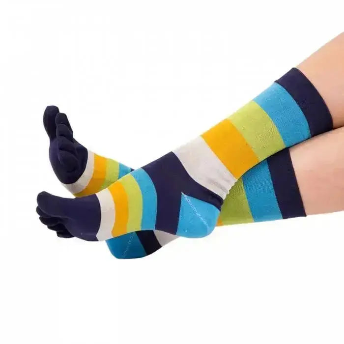 TOETOE - Calcetines de dedos para hombre - MNF Turquoise - Tallas 41 a 49