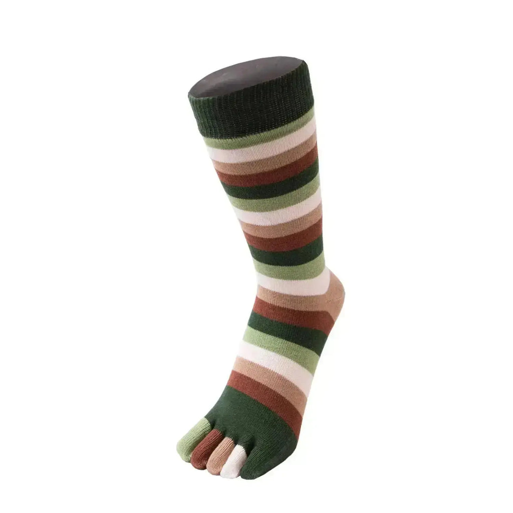 TOETOE Essential Orquidea - Calcetines de dedos de media caña - Unitalla (tallas 35-46)