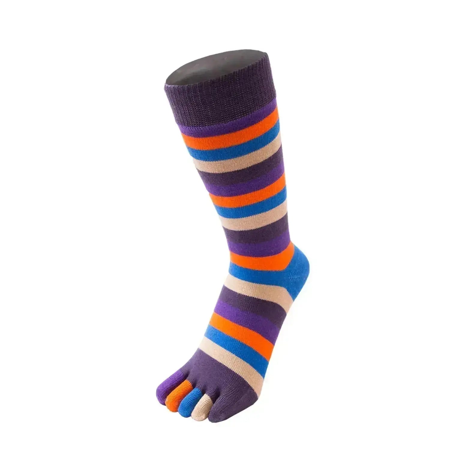 TOETOE Essential Orquidea - Calcetines de dedos de media caña - Unitalla (tallas 35-46)