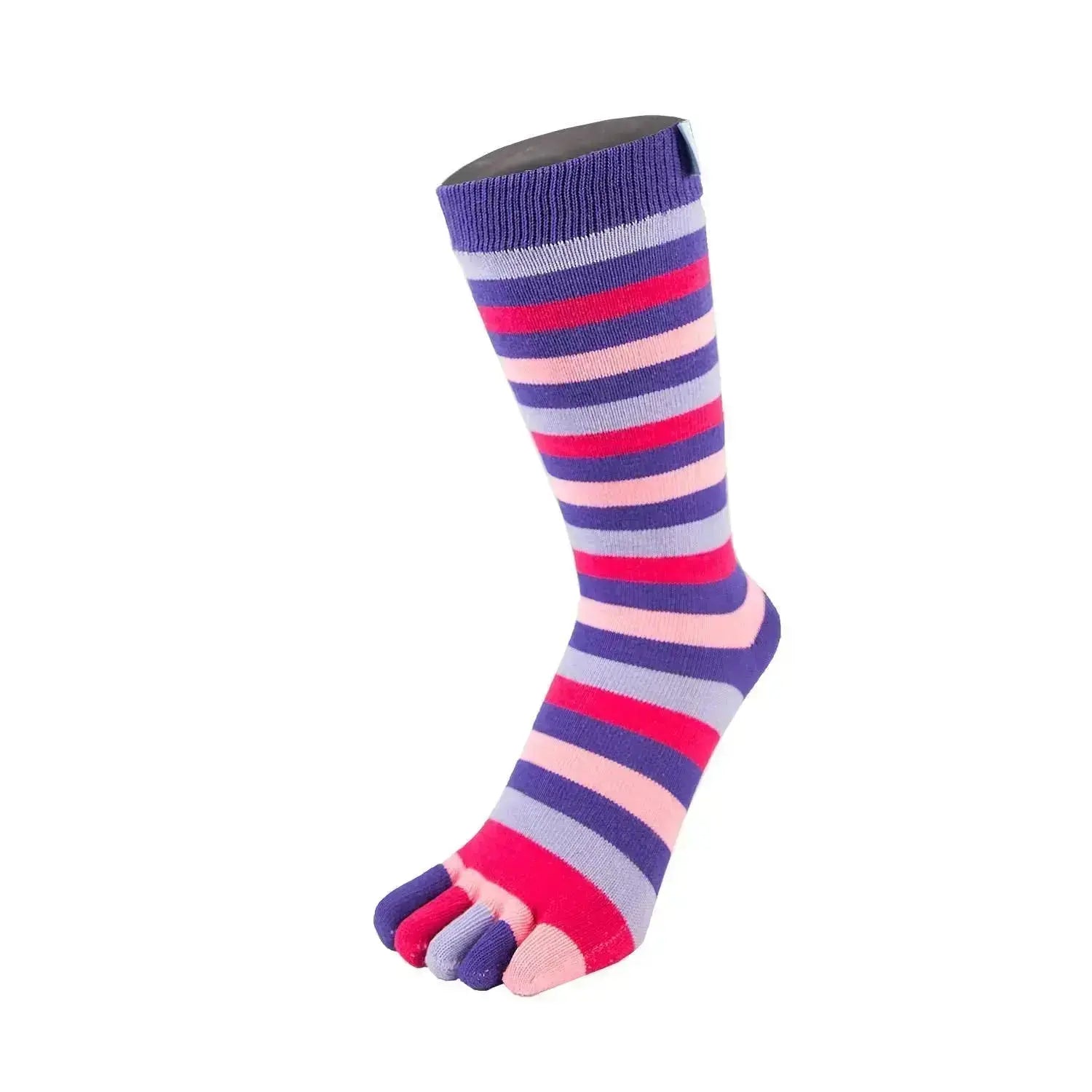 TOETOE Essential Orquidea - Calcetines de dedos de media caña - Unitalla (tallas 35-46)