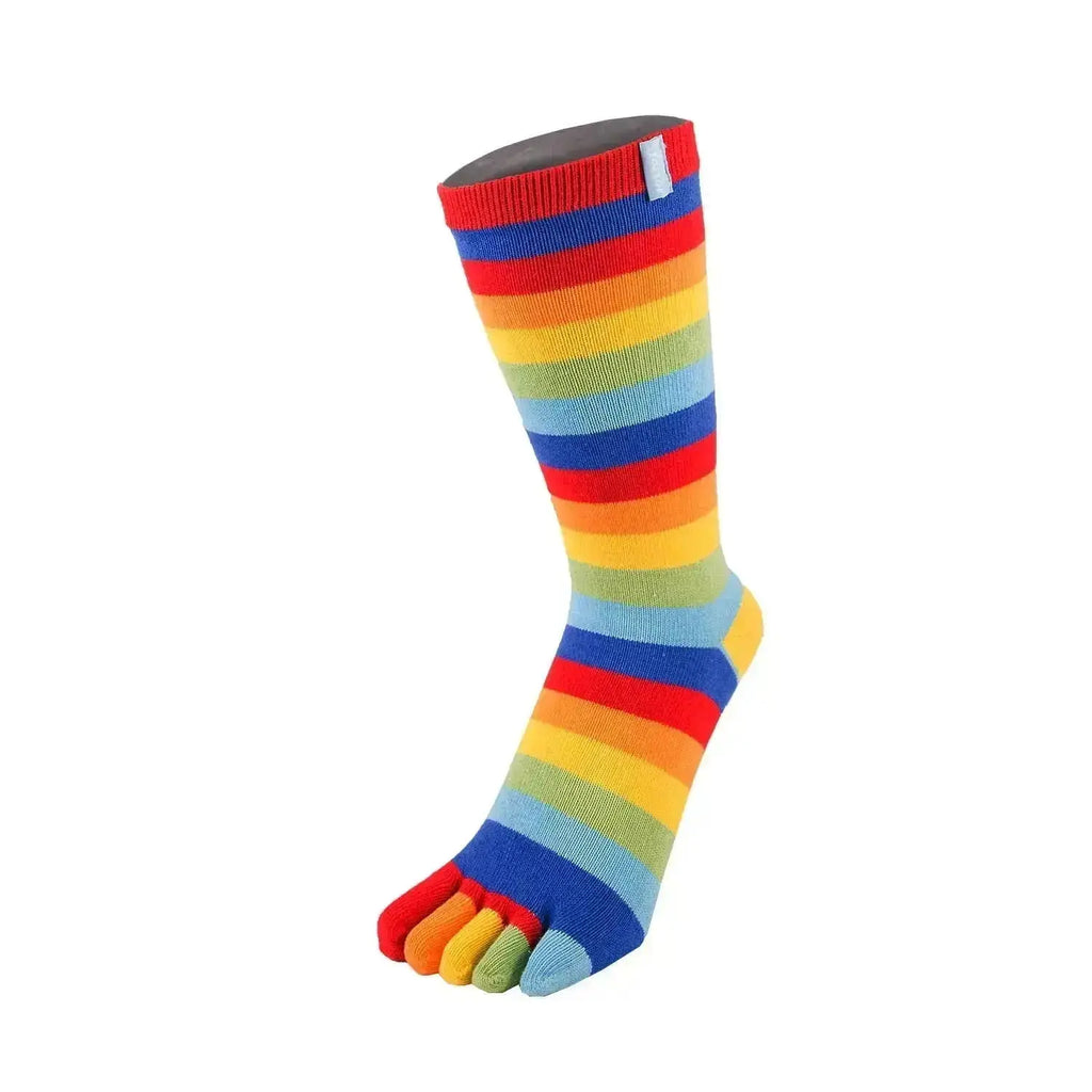 TOETOE Essential Orquidea - Calcetines de dedos de media caña - Unitalla (tallas 35-46)