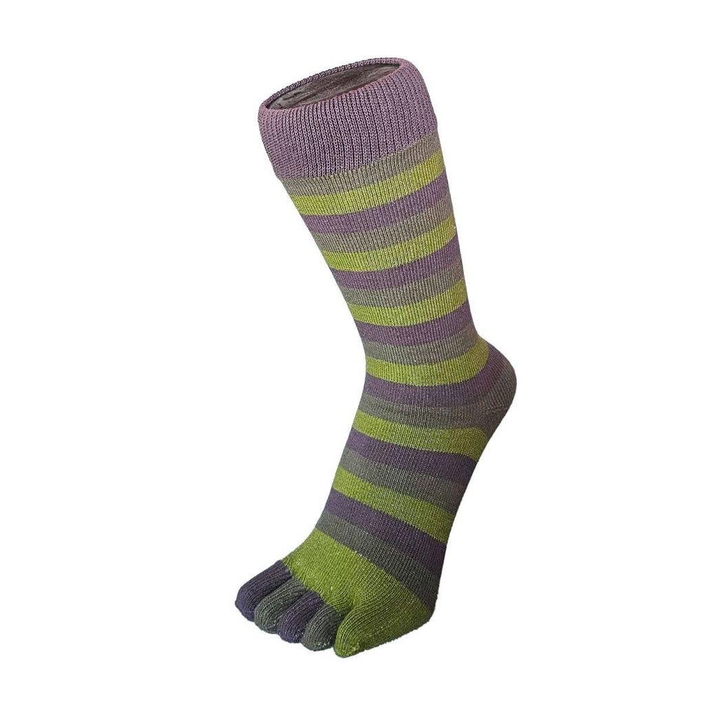 TOETOE Essential Orquidea - Calcetines de dedos de media caña - Unitalla (tallas 35-46)