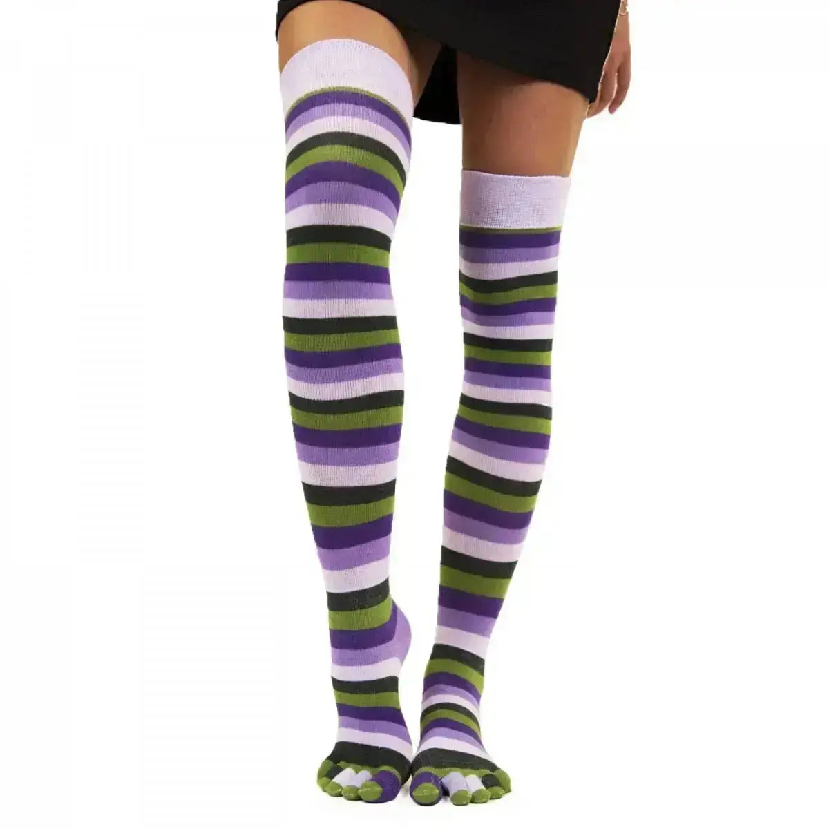 TOETOE Essential Ray - Calcetines de dedos encima de la rodilla - Unitalla (tallas 35-46)
