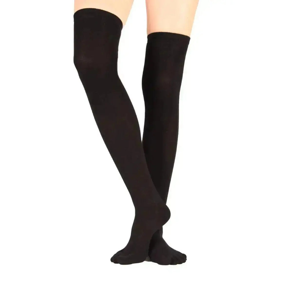 TOETOE Essential Ray - Calcetines de dedos encima de la rodilla - Unitalla (tallas 35-46)