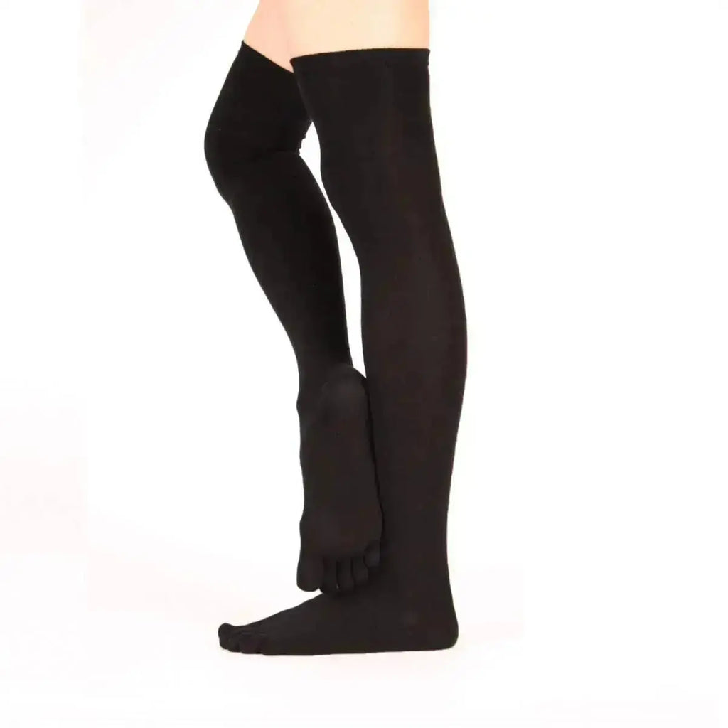 TOETOE Essential Ray - Calcetines de dedos encima de la rodilla - Unitalla (tallas 35-46)