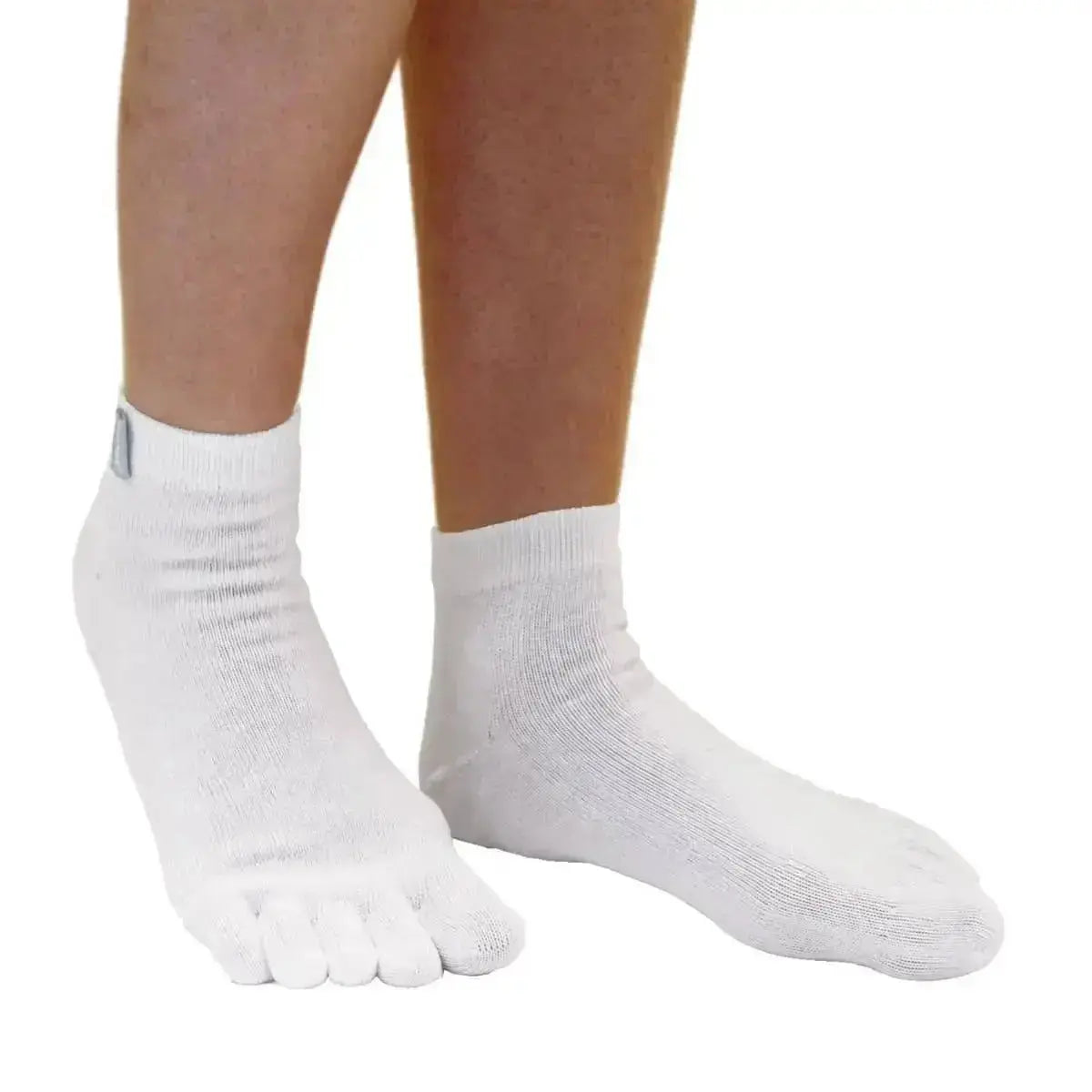 TOETOE - chaussettes courtes à orteils - tailles 35-46 / White