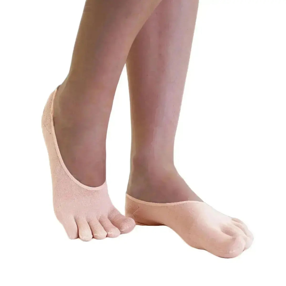 TOETOE - pinkies barefoot de seda - beige