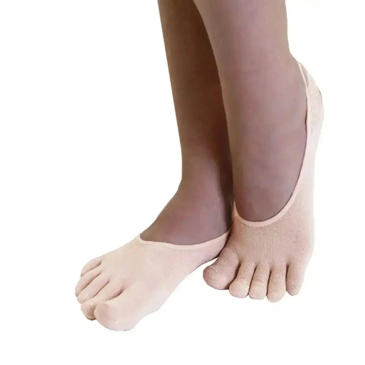 TOETOE - pinkies barefoot de seda - beige