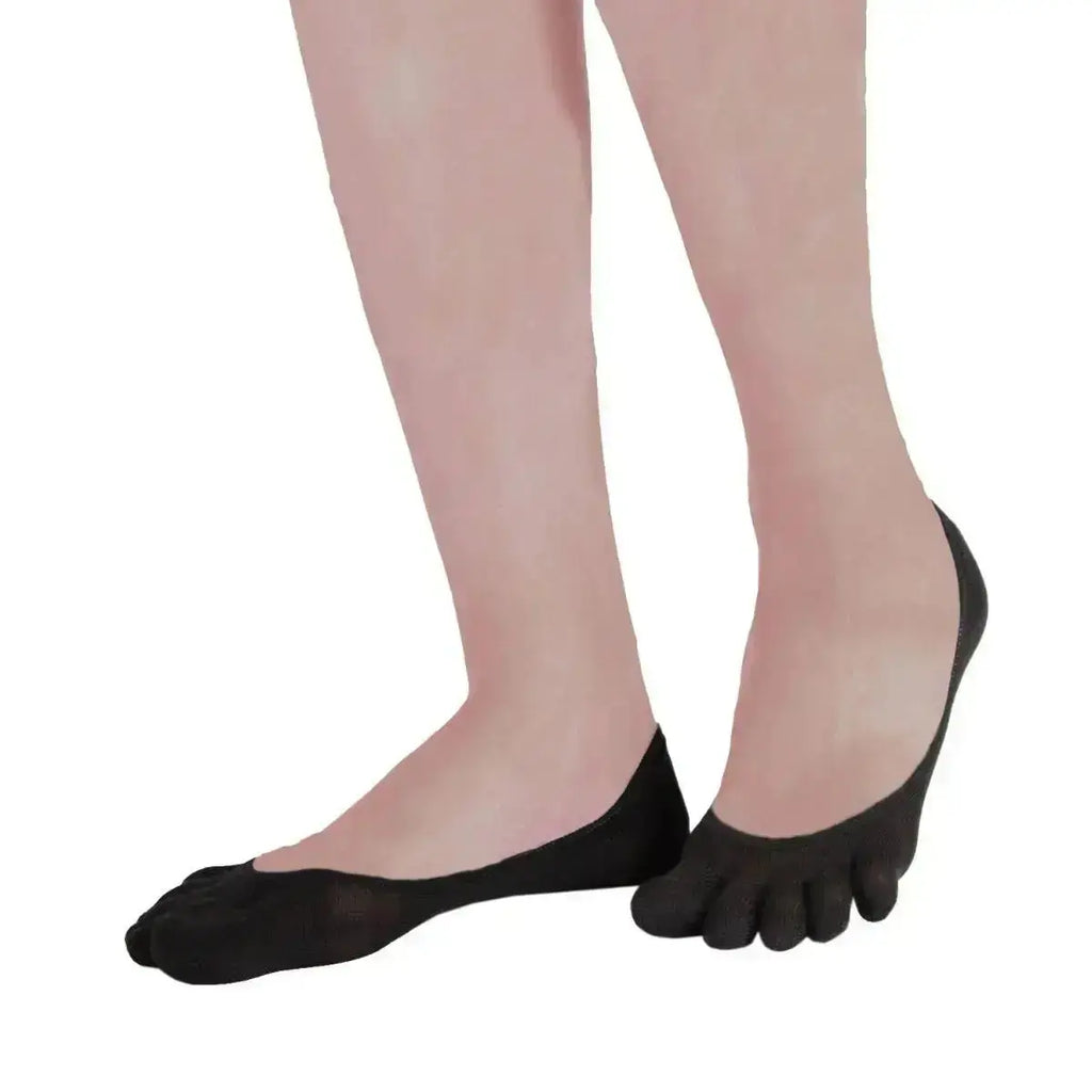 TOETOE - pinkies barefoot de seda - black