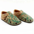 Tikki (Lang.S Barefoot) - Aranya Forest - Sandalias Barefoot de Corcho infantiles verde