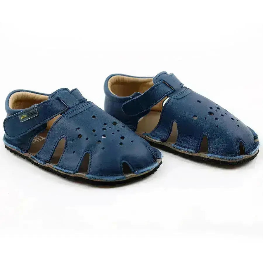 Tikki (Lang.S Barefoot) Aranya Navy T32 - sandalias barefoot intantiles azul marino