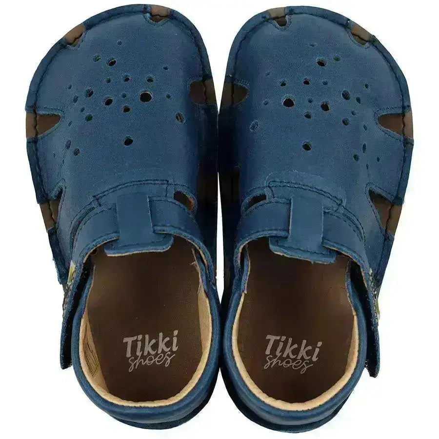 Tikki (Lang.S Barefoot) Aranya Navy T32 - sandalias barefoot intantiles azul marino