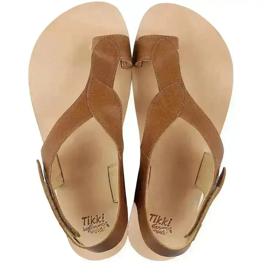 Tikki (Lang.S Barefoot) - Soul Sahara - Sandalias barefoot marrones para mujer