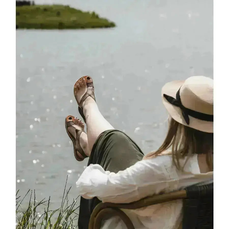 Tikki (Lang.S Barefoot) - Soul Sahara - Sandalias barefoot marrones para mujer