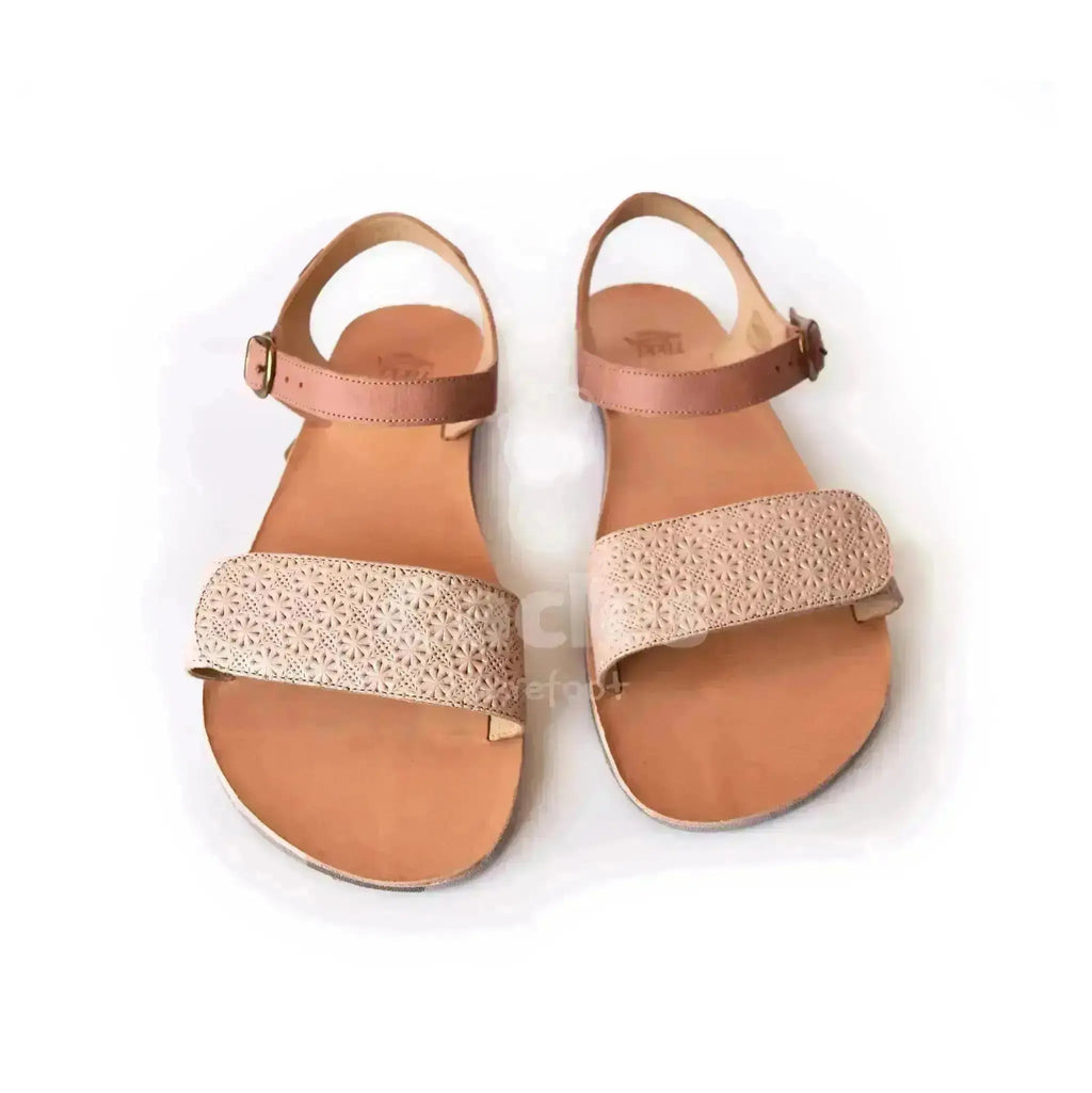 Tikki (Lang.S Barefoot) - Vibe Claire - Sandalias barefoot rosas para mujer