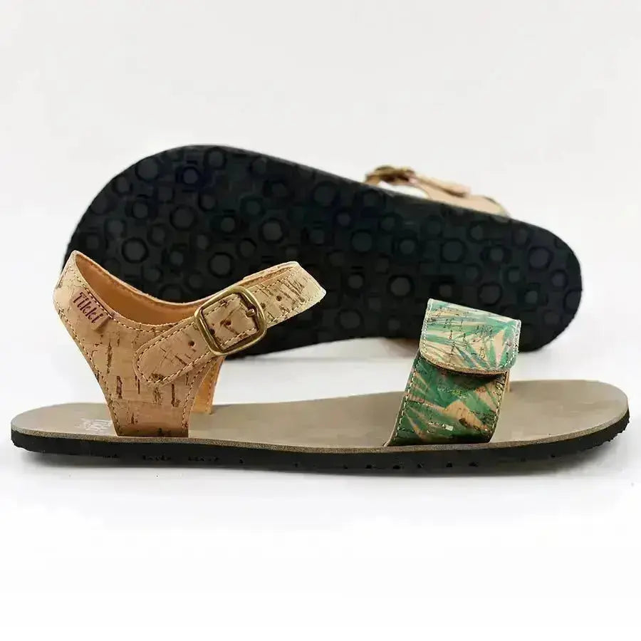 Tikki - Vibe Nature - Sandales barefoot en liège