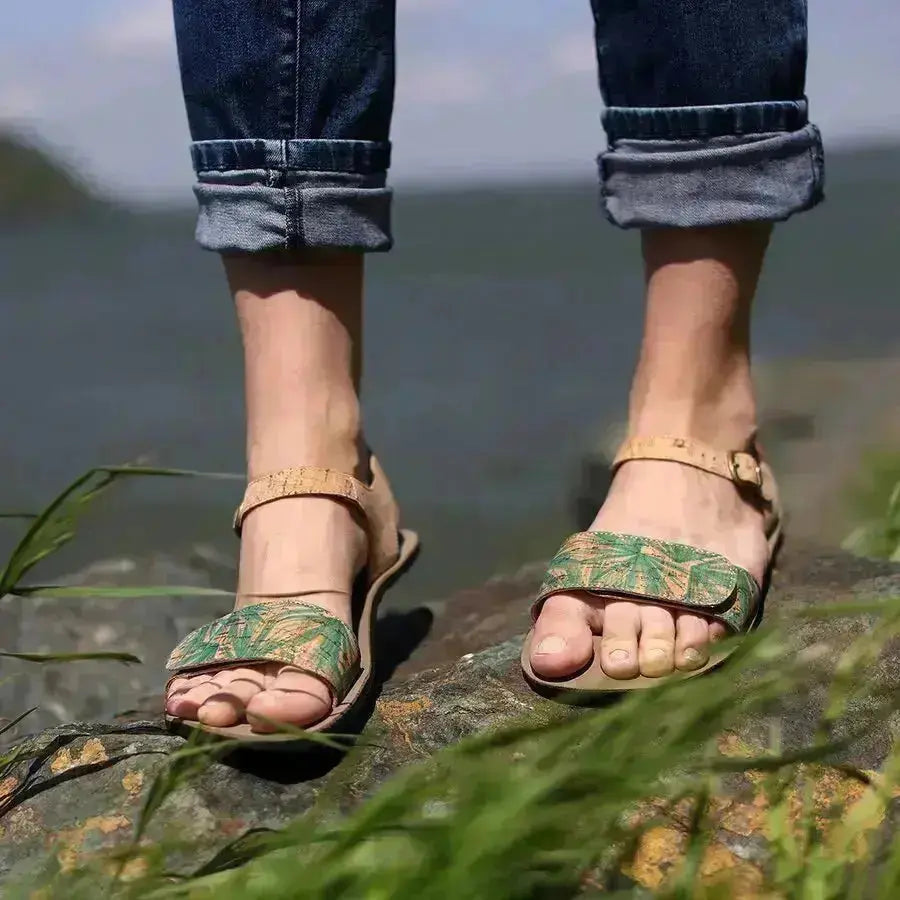Tikki - Vibe Nature - Sandales barefoot en liège
