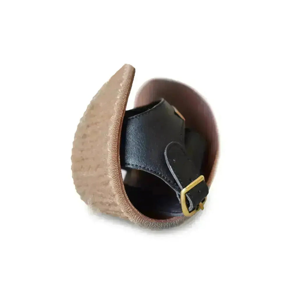 Tikki (Lang.S Barefoot) - Vibe Onyx - Sandalias barefoot Veganas negras para mujer