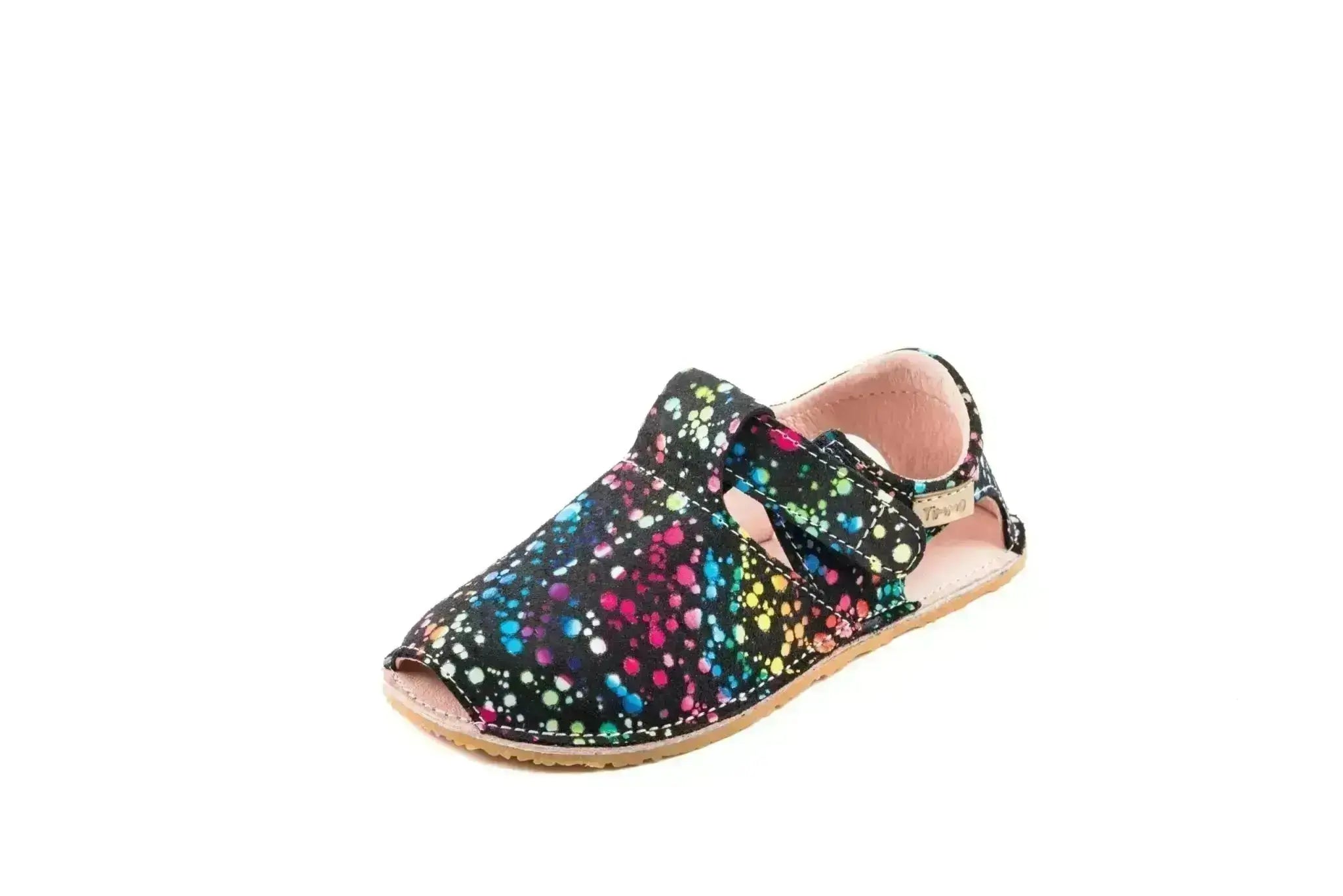 Timmo - Happiness Particles - Sandalias Barefoot infantiles multicolor