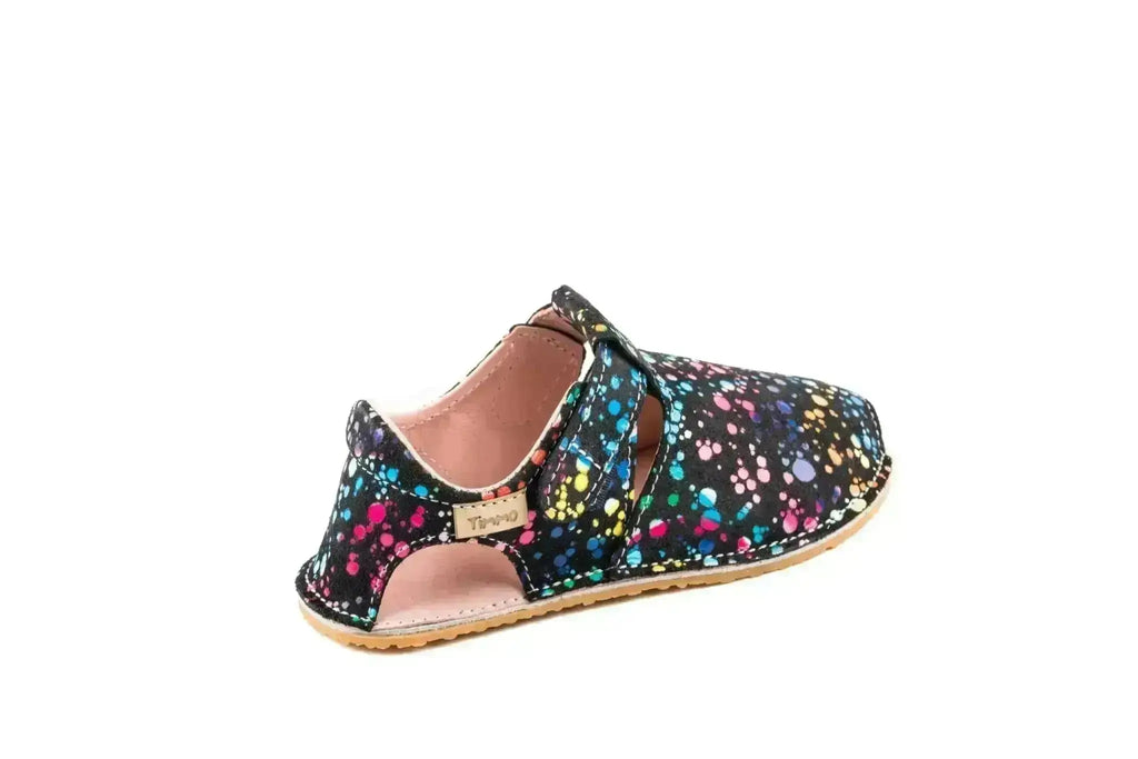 Timmo - Happiness Particles - Sandalias Barefoot infantiles multicolor