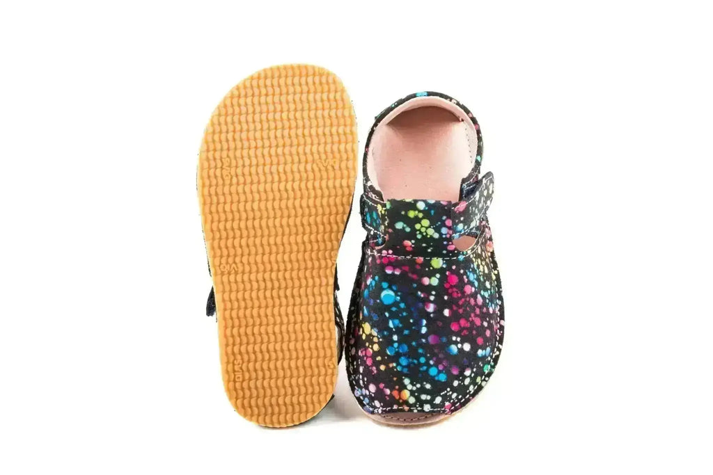 Timmo - Happiness Particles - Sandalias Barefoot infantiles multicolor