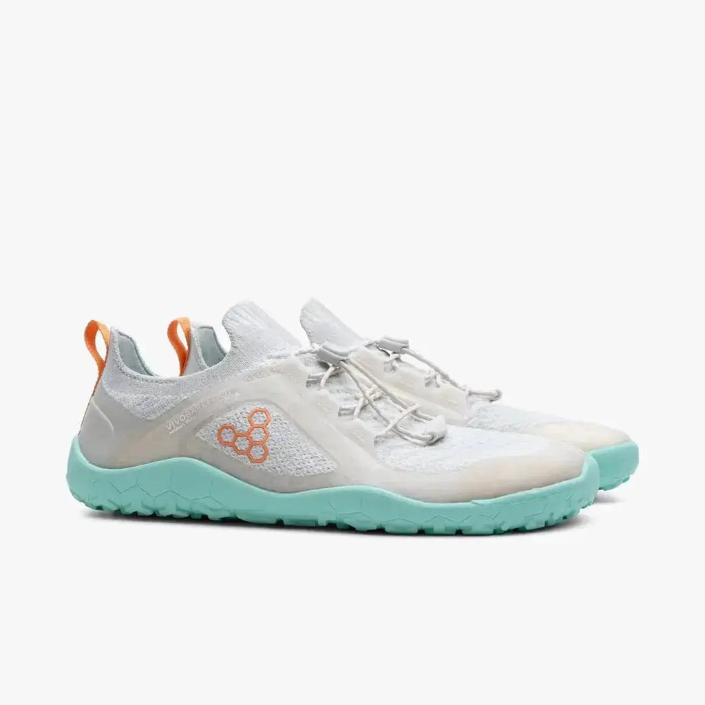 VIVOBAREFOOT - Primus Trail Knit FG Artic Wolf - Chaussures barefoot pour trail/entraînement/usage quotidien