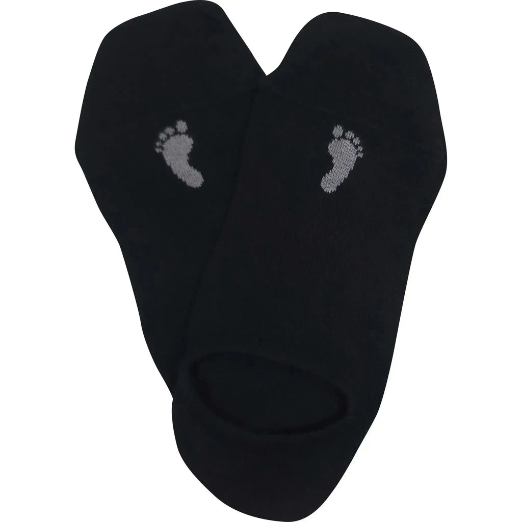 VoXX barefoot sneaker invisible black - calcetines barefoot invisibles