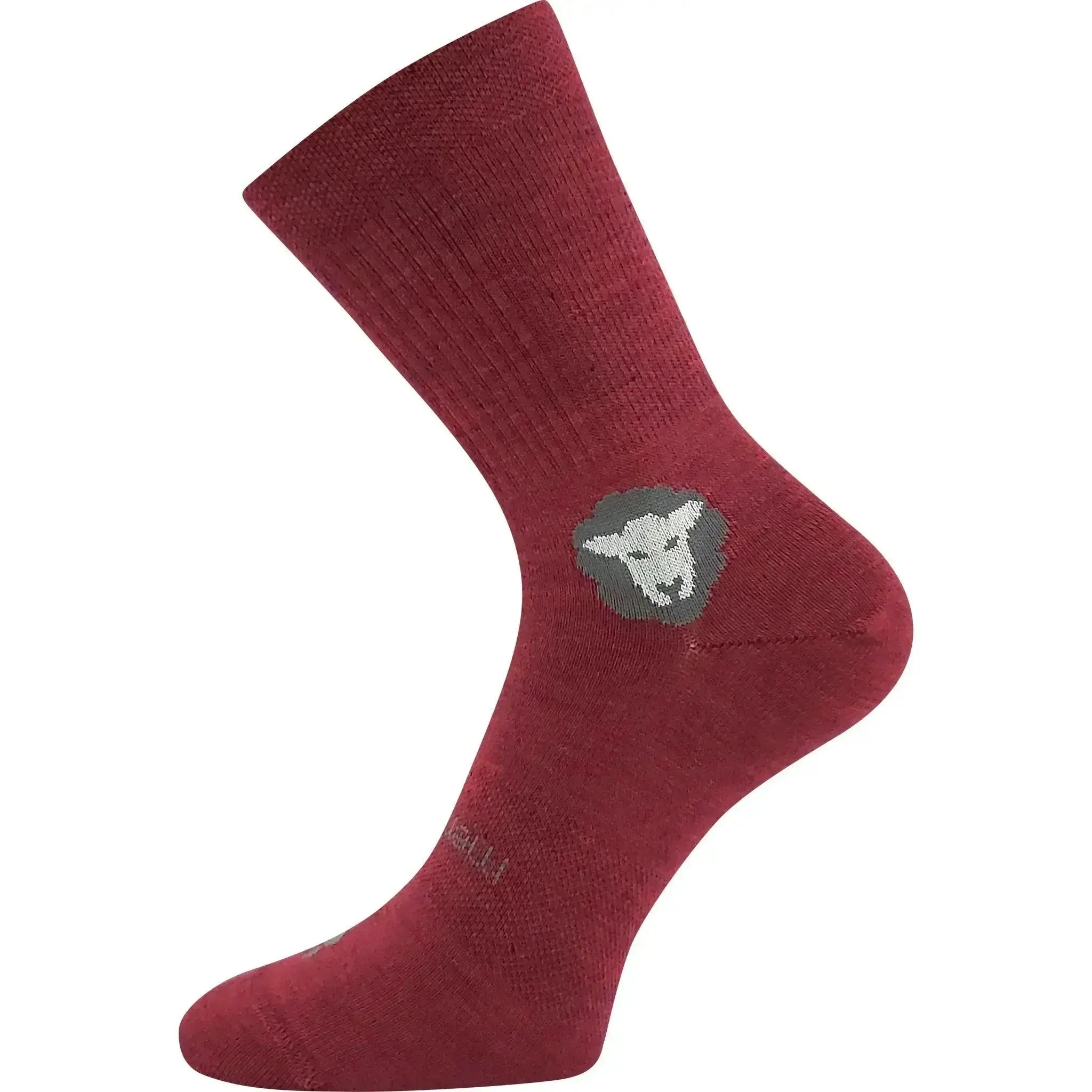 VoXX barefootan merino burgundy - calcetines barefoot lana merino con iones de plata