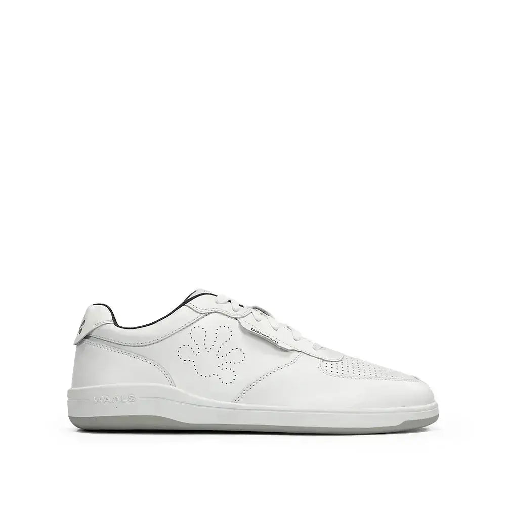 WAALS - Tromso Leather White - Zapatillas barefoot