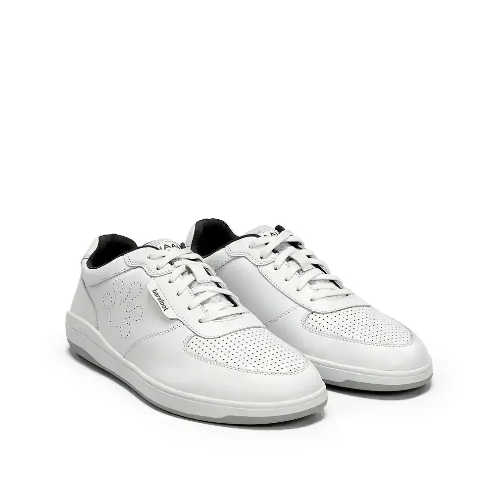 WAALS - Tromso Leather White - Zapatillas barefoot