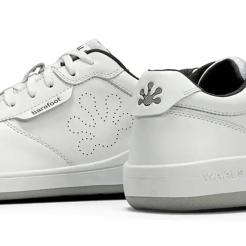 WAALS - Tromso Leather White - Zapatillas barefoot