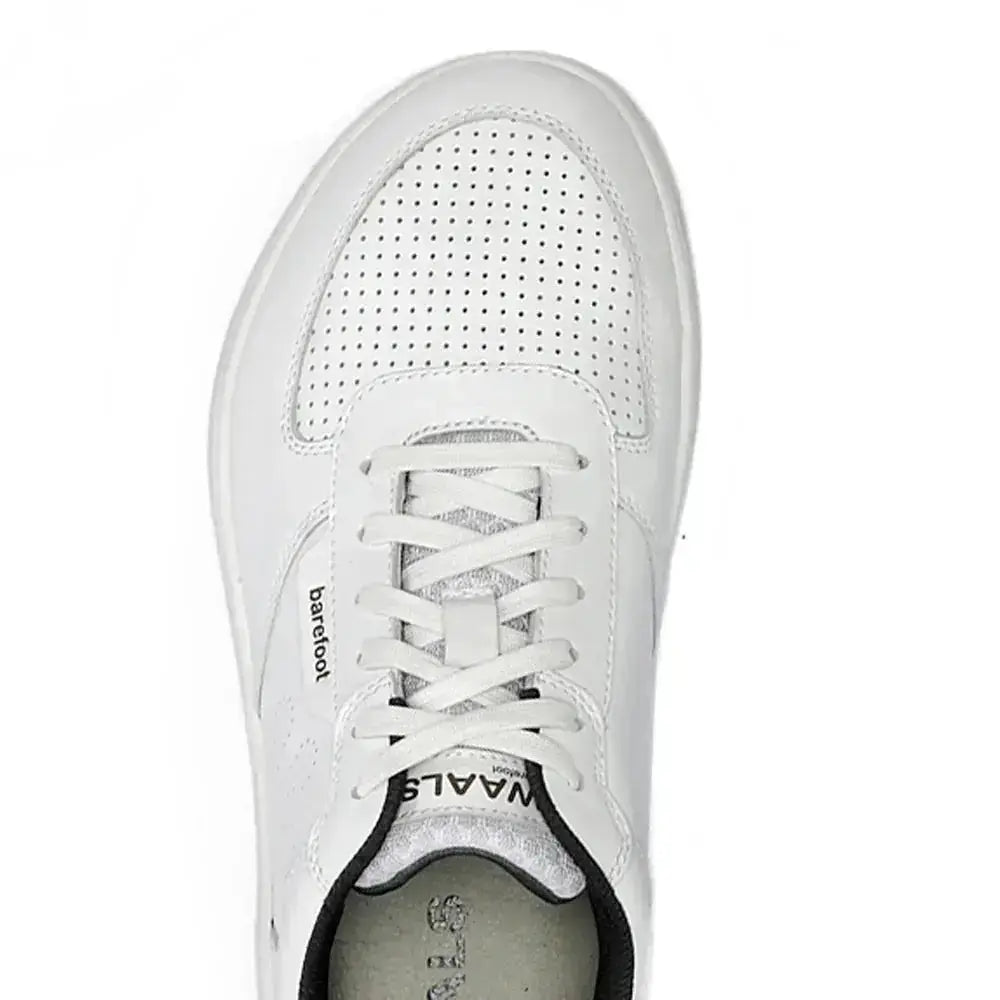 WAALS - Tromso Leather White - Zapatillas barefoot