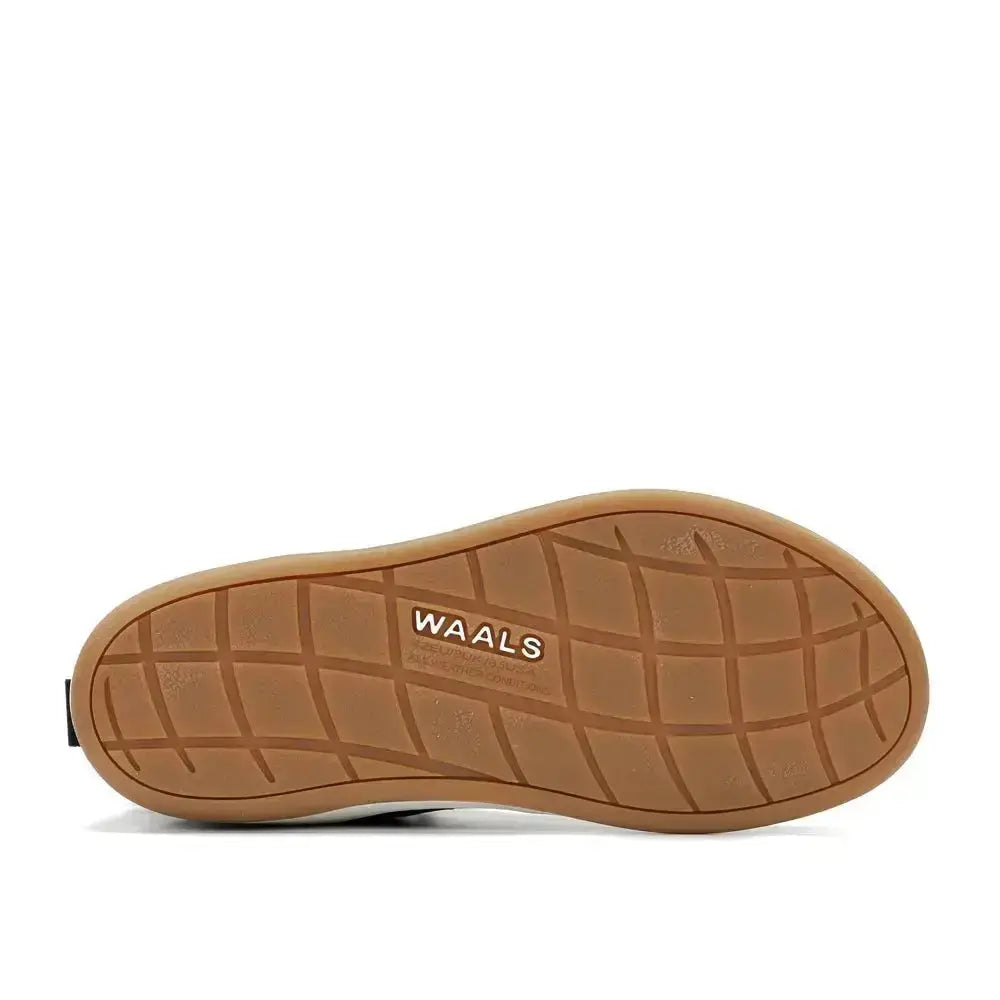 WAALS - Vadso Antracita - Botas barefoot térmicas con Primaloft