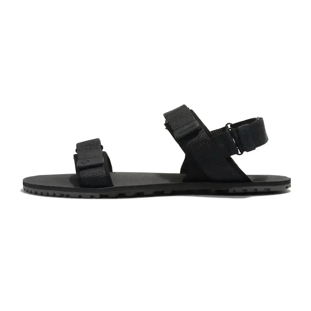 Xero Shoes - D-Trail - Men Black / Asphalt - Sandalias de trail barefoot negras para hombre