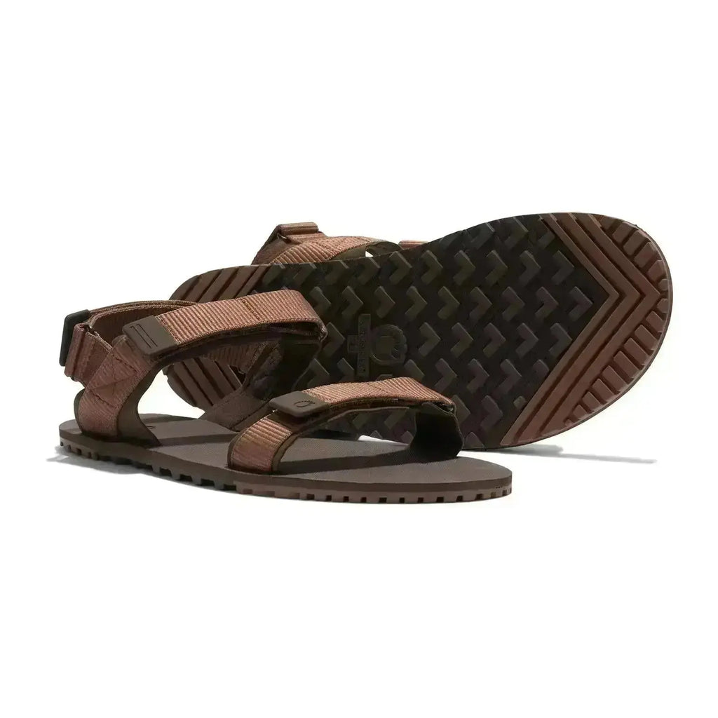 Xero Shoes - D-Trail - Men Cocoa Brown / Java Brown - Sandalias de trail barefoot marrones para hombre