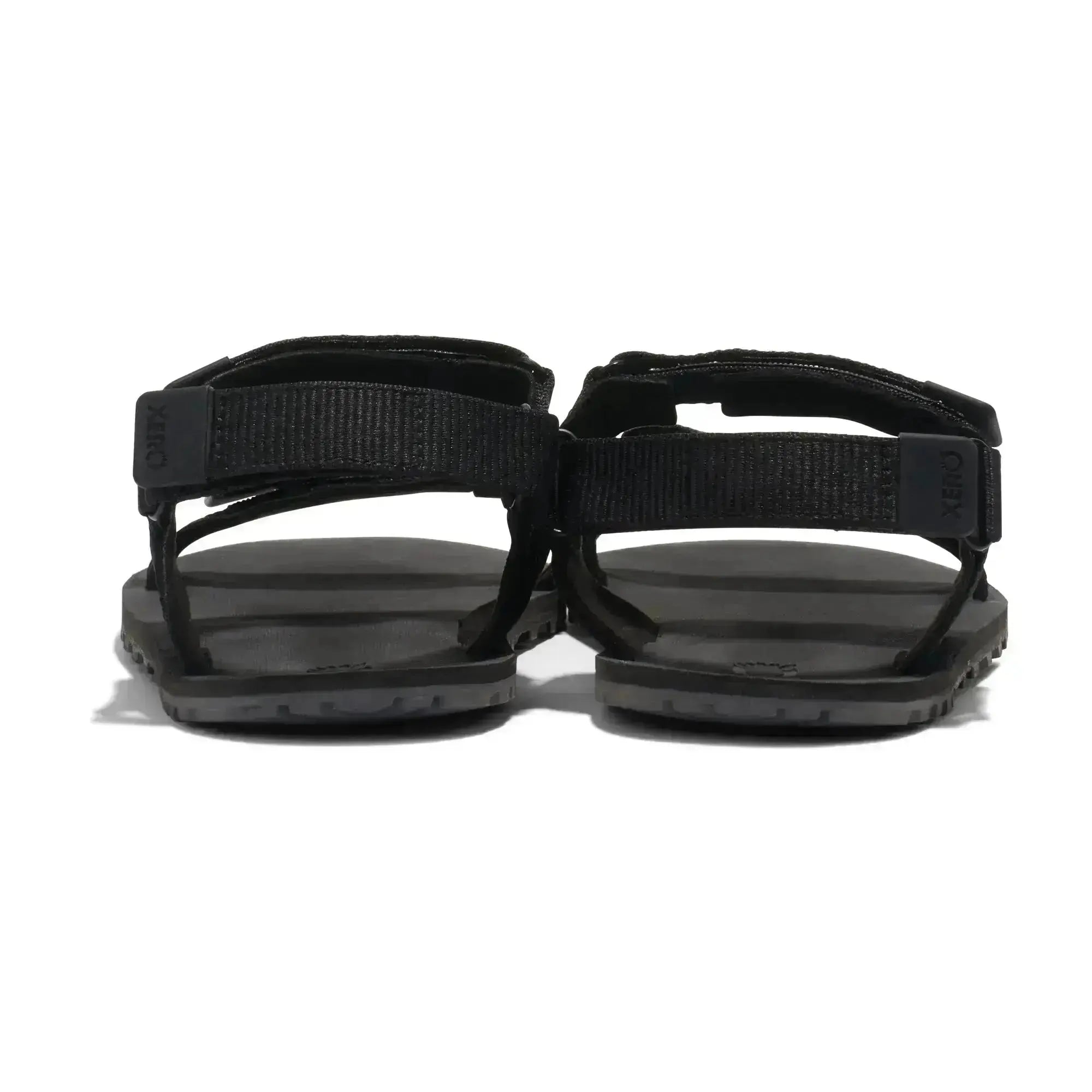 Xero Shoes - D-Trail - Women Black / Asphalt - Sandalias de trail barefoot negras para mujer