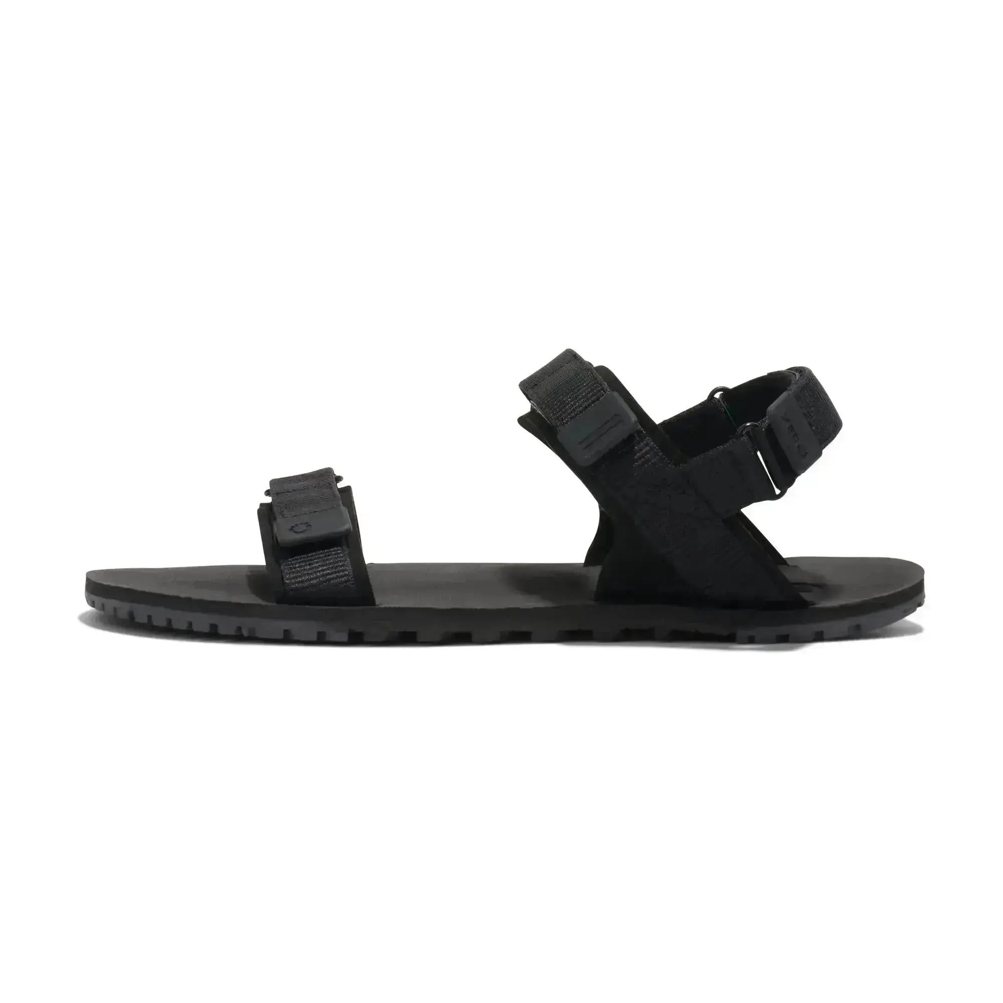 Xero Shoes - D-Trail - Women Black / Asphalt - Sandalias de trail barefoot negras para mujer