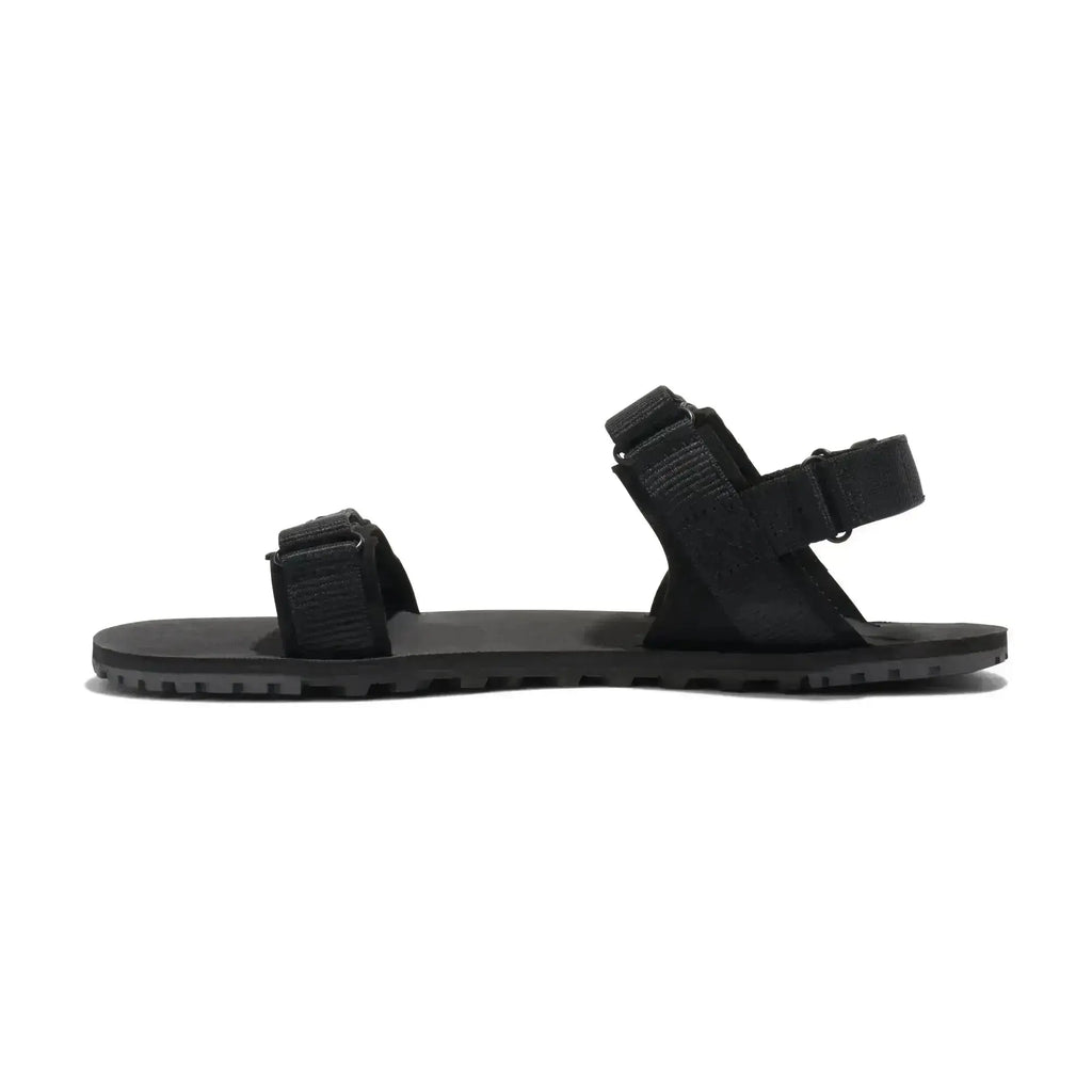 Xero Shoes - D-Trail - Women Black / Asphalt - Sandalias de trail barefoot negras para mujer