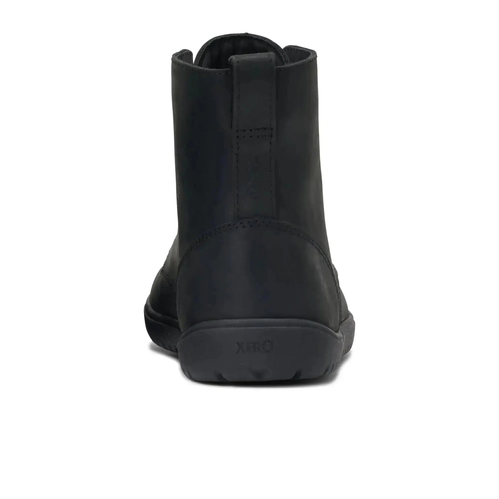 Xero Shoes - Denver II Black Men - Botines barefoot de cordones negros para hombre
