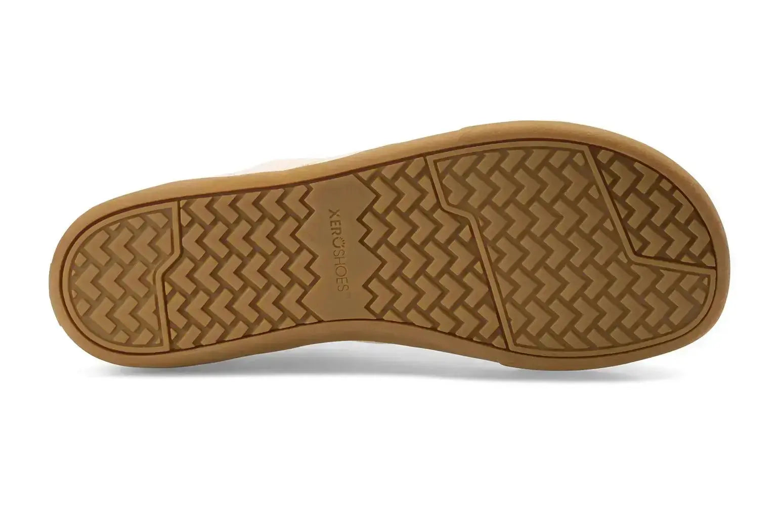 Xero Shoes - Dillon Canvas - Men Natural / Gum - Lonetas de cordones barefoot beige para hombre