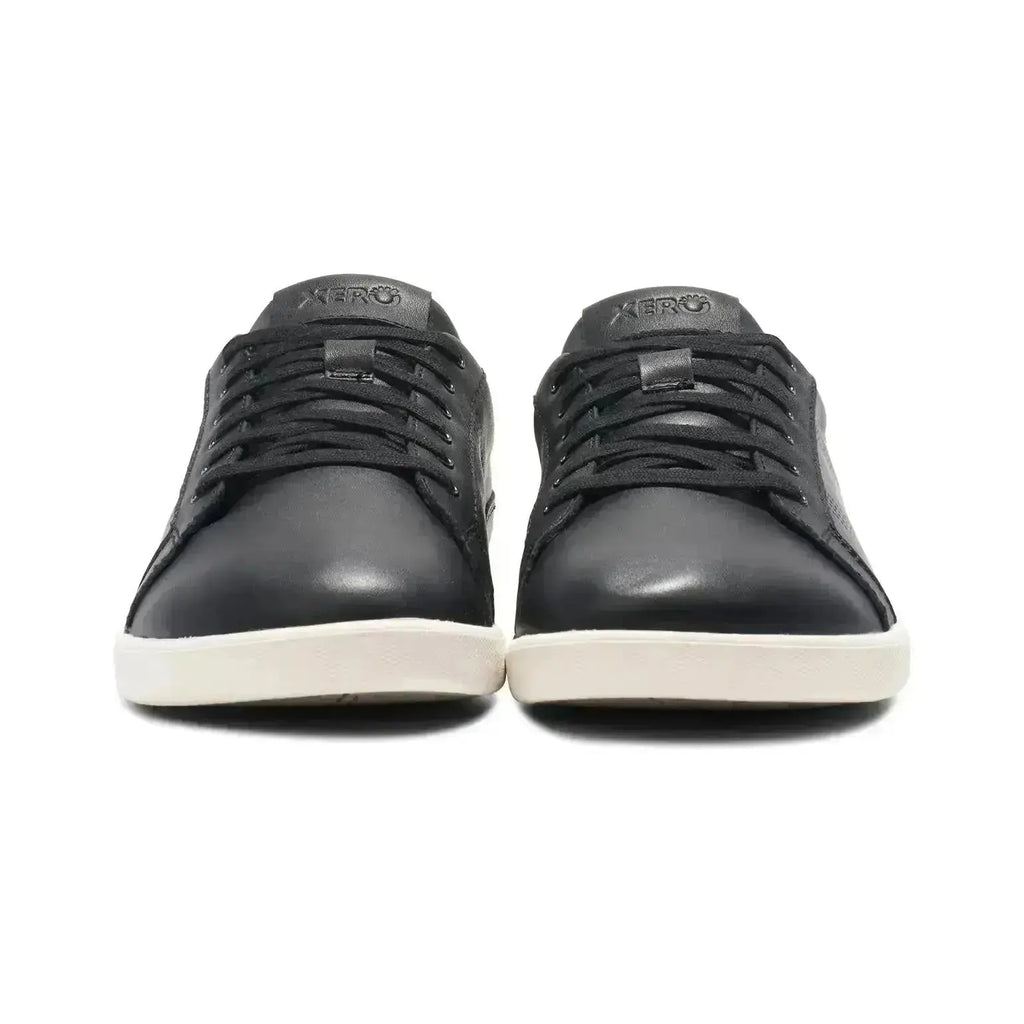 Xero Shoes - Dillon Leather - Men Black - Zapatillas de cuero barefoot negras para hombre