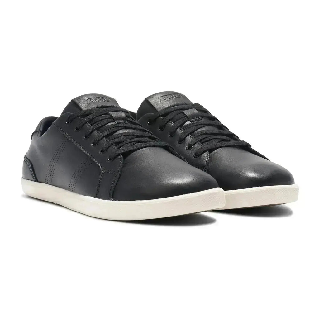 Xero Shoes - Dillon Leather - Men Black - Zapatillas de cuero barefoot negras para hombre