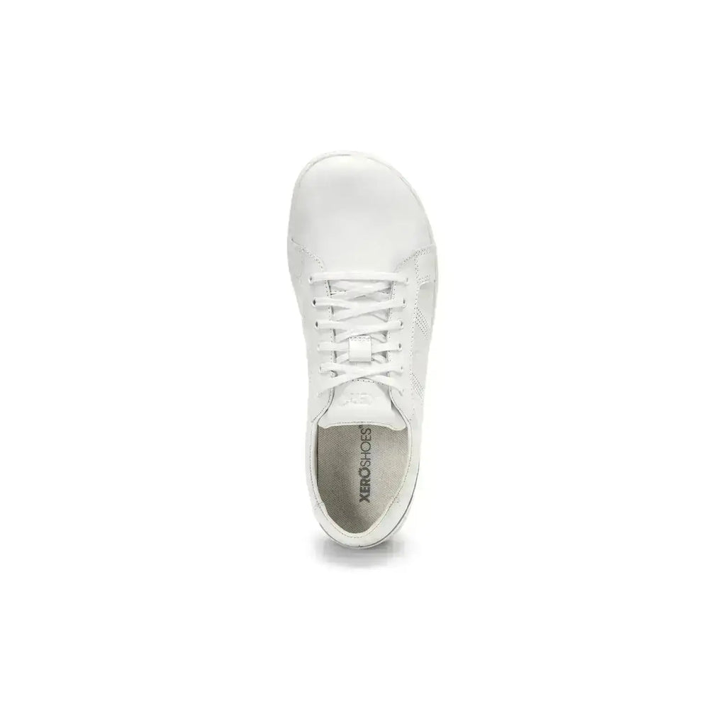 Xero Shoes - Dillon Leather - Men white - Zapatillas de cuero barefoot blancas para hombre
