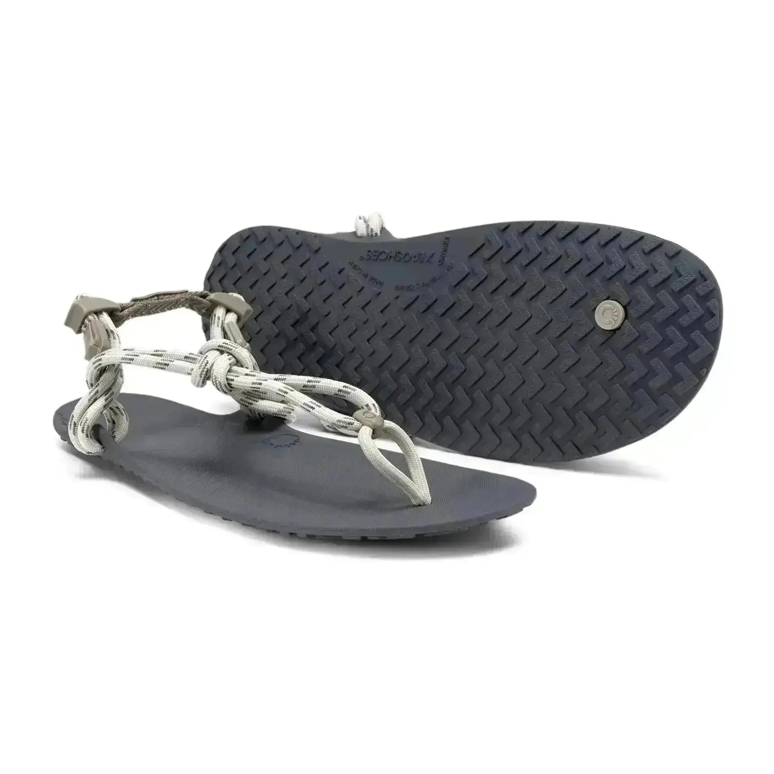 Xero Shoes - Genesis - Men stone - Sandalias barefoot grises para hombre