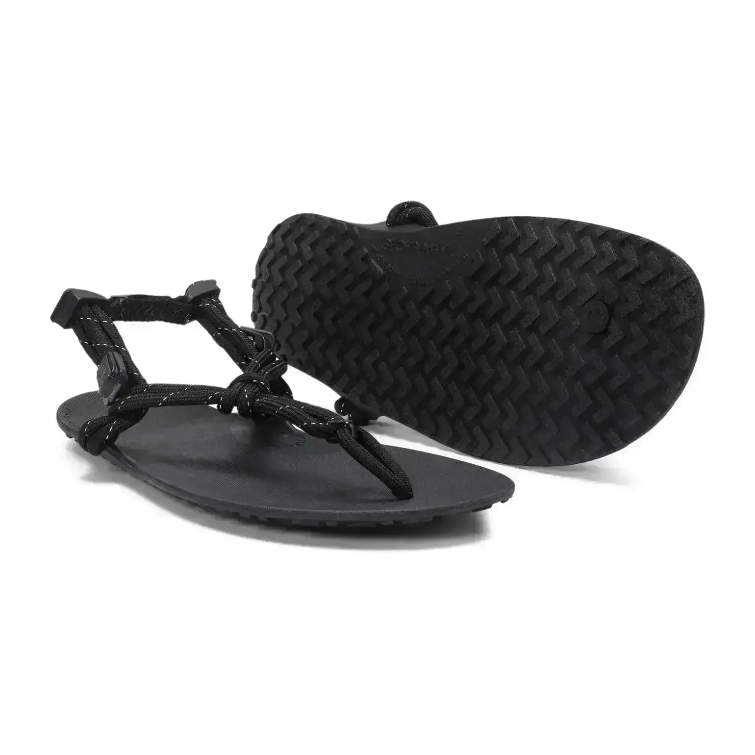 Xero Shoes - Genesis - Women black - Sandalias barefoot negras para mujer