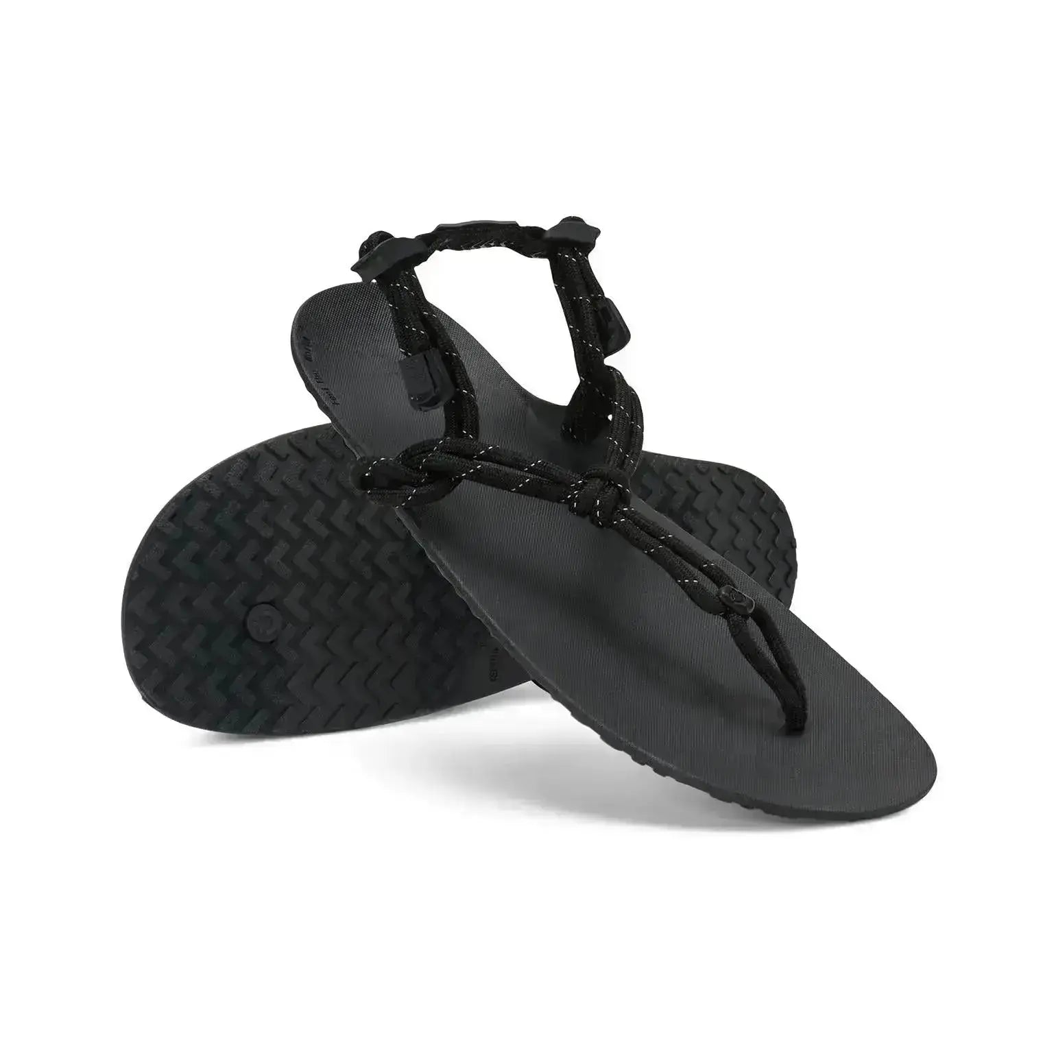 Xero Shoes - Genesis - Women black - Sandalias barefoot negras para mujer