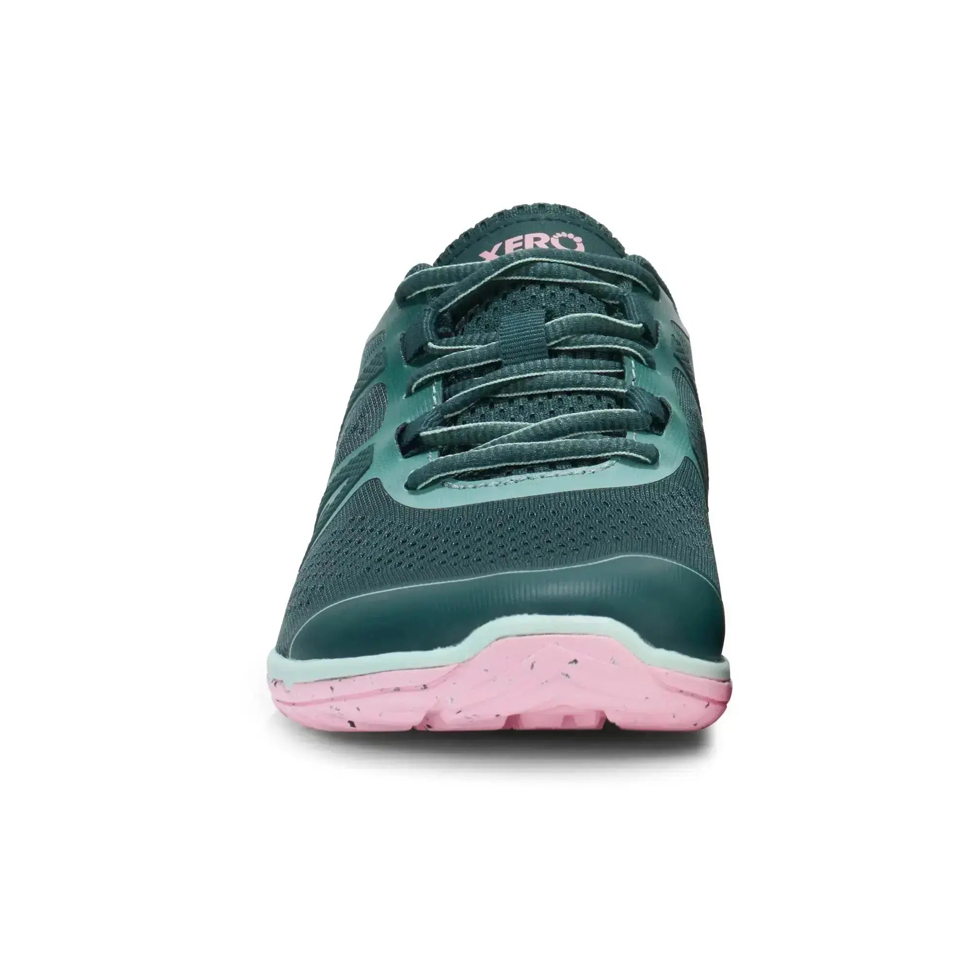 Xero Shoes - HFS II Sea Moss/Pink-a-Boo Women - Zapatillas barefoot para running verdes para mujer